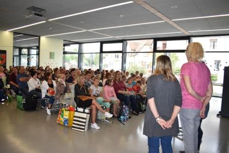 Feierstunde zur Einschulung der neuen Fünftklässler
