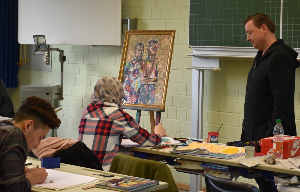 Kunstprojekt für alle Klassen mit dem Künstler Marcus Graber